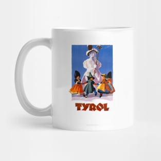 Vintage Travel Poster Austria Tyrol Mug